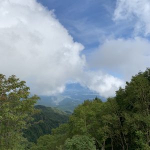 蓼科スカイライン@大河原峠からの風景