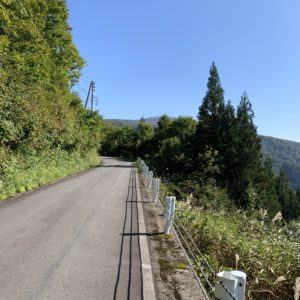 野沢温泉スキー場エリアに到達