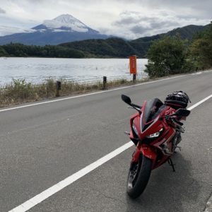 CBR650R＠河口湖