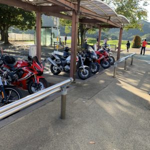CBR650Rライダーと遭遇!@佐野SA