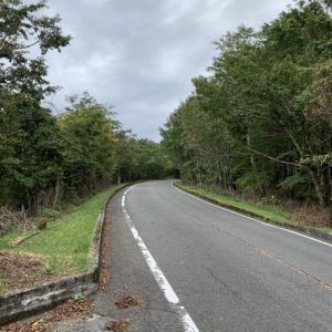 富士山スカイライン中盤の緩やかワインディング