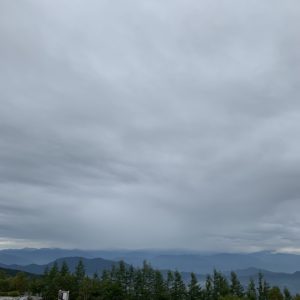 富士山五合目より南アルプス連峰を望む壮観眺望