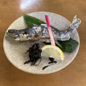 岩魚塩焼き～