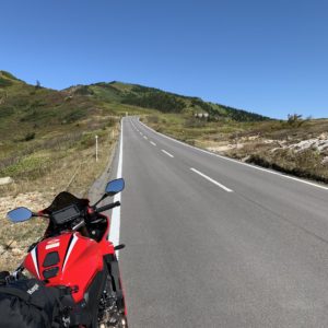 志賀草津道路の鉄板風景