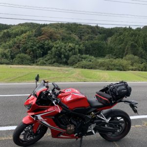 CBR650R＠グリーンふるさとライン②