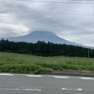 富士山を西側に望む快走ルート「r71」＠朝霧高原②①