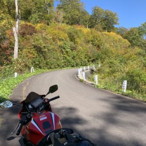 道路コンディションGood。奥志賀公園栄線②