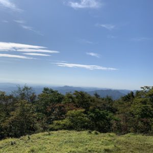 霧降高原レストハウスからの眺望