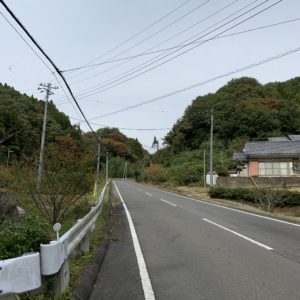 真っすぐ、からのカーブ＠グリーンふるさとライン②