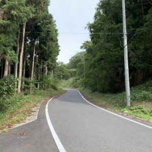 幅があり走りやすい1.5車線＠グリーンふるさとライン②