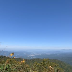 遠くまで抜ける眺望が・・・