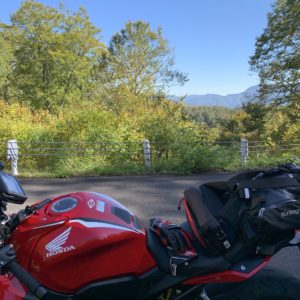 眺望が抜けてきた奥志賀林道