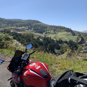 万座温泉エリアの一望！