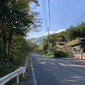 雰囲気のある霊峰ライン