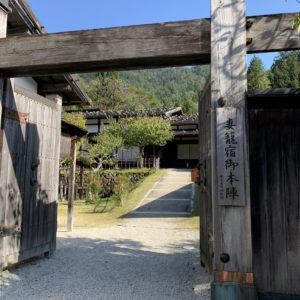 旅情あふれる妻籠宿の風景①