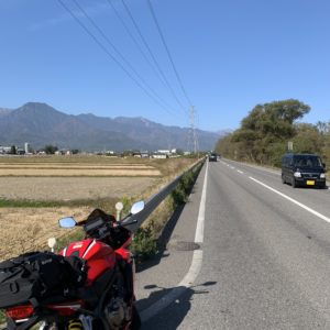 安曇野の超快走路「北アルプスパノラマロード」