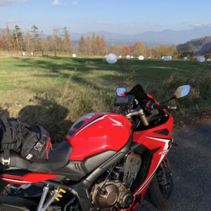 始めて眺望が抜けた御岳ブルーラインwithCBR650R