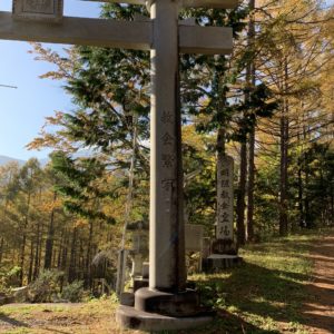 霊峰ラインらしい鳥居のある風景①