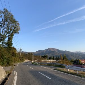 アルプス展望道路のフィナーレショット①