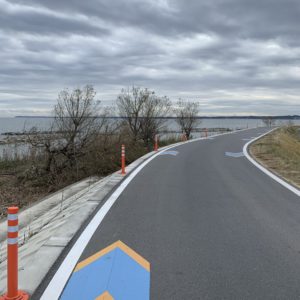 霞ヶ浦の雄大な湖風景～