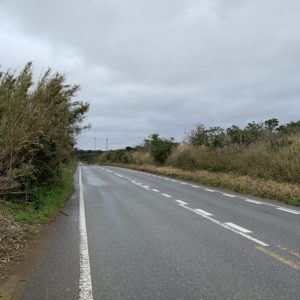 屏風ヶ浦の上を走る銚子ドーバーライン