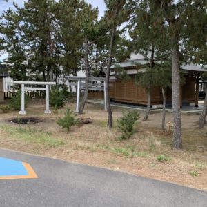 本日始めて写真に収めた内陸側の神社「八坂神社」＠霞ヶ浦
