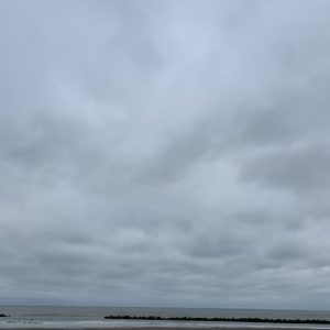 r30の海沿いパーキングでの九十九里ショット