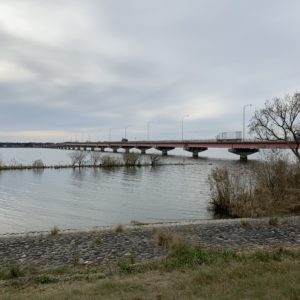 霞ヶ浦の代表的風景「霞ヶ浦大橋」