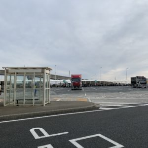 バイクで一杯!の冬の日曜@海ほたる