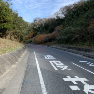 ちょっとワインディングっぽい安房グリーンライン②