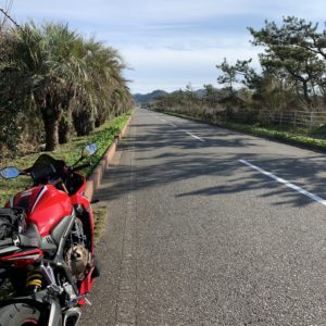 南国感Maxの房総フラワーラインwith CBR650R