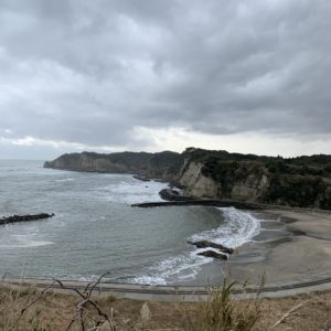 小浜八幡神社から見下ろす丹ヶ浦