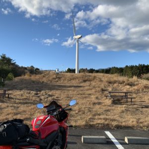 超絶景!東伊豆風力発電所with CBR650R①