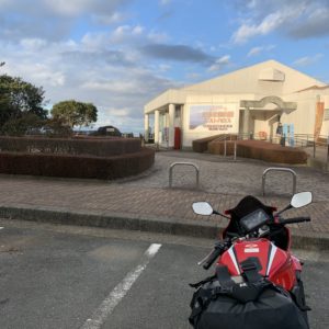 旅の最後の休憩地「達磨山高原レストハウス」with CBR650R