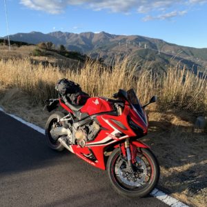 超絶景!東伊豆風力発電所with CBR650R⑥