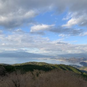 富士山を拝めなかった達磨山高原レストハウスにて。。。