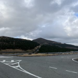 R411の入口付近での高揚感沸き起こる風景