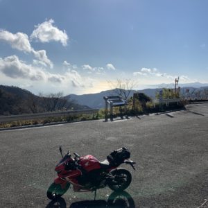 山越しの海風景＠椿台