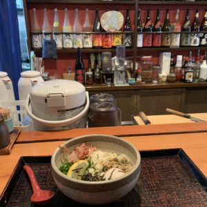 西伊豆松崎町「麵屋 井むら」のしおかつおうどん