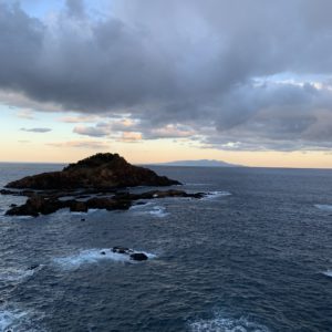 下田・爪木崎灯台から見たノスタルジーな風景②