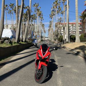 逗子マリーナお決まりのショット~with CBR650R