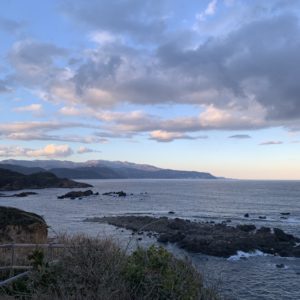 下田・爪木崎灯台から見たノスタルジーな風景③