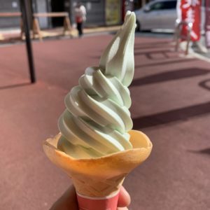 中伊豆名物「わさびクリーム」