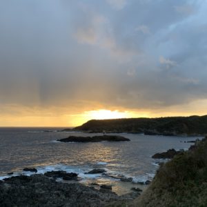 下田・爪木崎灯台から見たノスタルジーな風景①