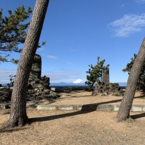 葉山・森戸神社からの雰囲気最高の富士山ビュー