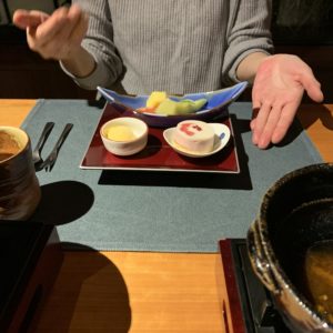 レジーナリゾート旧軽井沢ディナーのデザート