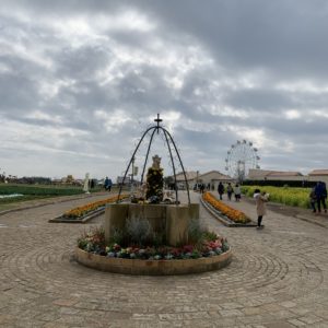 三浦半島・長井海の手公園内のsymbol flowerにて