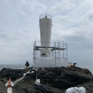 城ヶ島公園・旧安房埼灯台に到着