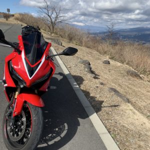 伊豆スカイライン・玄岳駐車場から富士山viewにトライ!with CBR650R