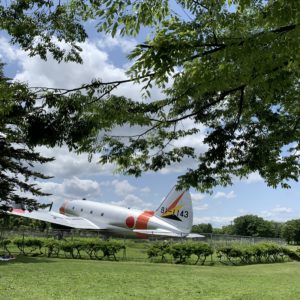 所沢航空公園の飛行機ショット